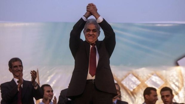 Egyptian leftist presidential candidate Hamdeen Sabahi.