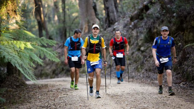 Hughes man Emmanuel Conde, 27, together with three teammates beat 161 other teams to win Wilderness Society's Wild Endurance 100km team challenge marathon in Blue Mountains.