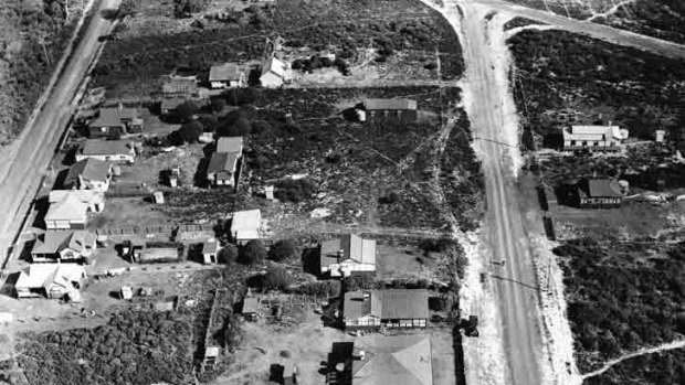 Georges Heights ... an aerial view from 1937.