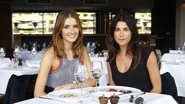 New venture &#8230; Kate Waterhouse with Jodhi Meares.