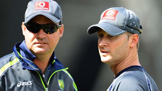 Partnership over: Australian coach Mickey Arthur has been sacked and skipper Michael Clarke has quit as a selector.