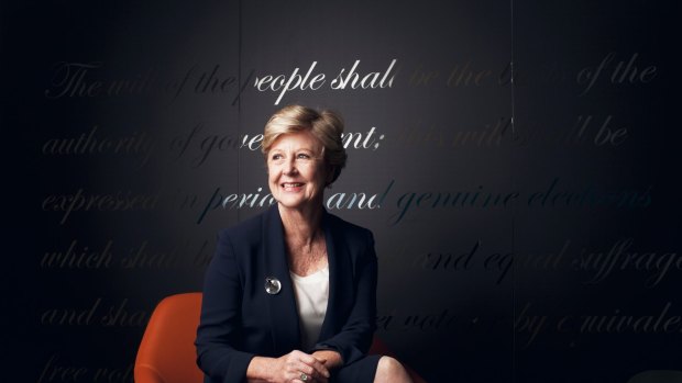 Gillian Triggs has vowed to continue to investigate complaints against the government without fear or favour.