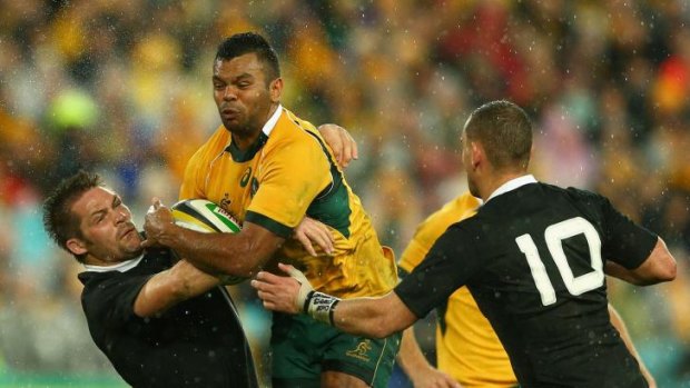 Nobody to somebody: Wallabies five-eighth Kurtley Beale.