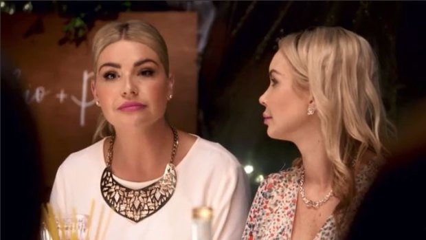 MKR: Jess telling Roula she would throw her out of her chair if she was in her restaurant.