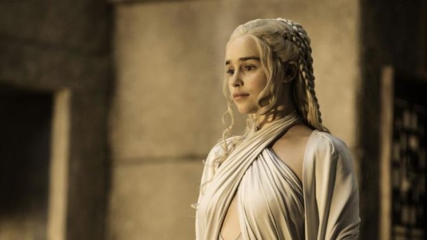 'Epic': Emilia Clarke, who plays Daernerys Targaryen says season six will be the biggest yet.