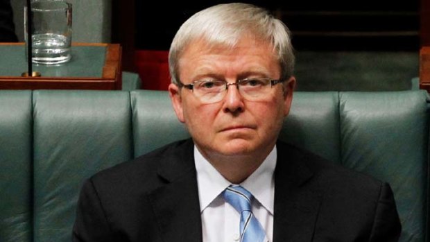 On the way back ... Kevin Rudd will welcome a number of foreign ministers and leaders from the world of business to the Gold Coast next February.