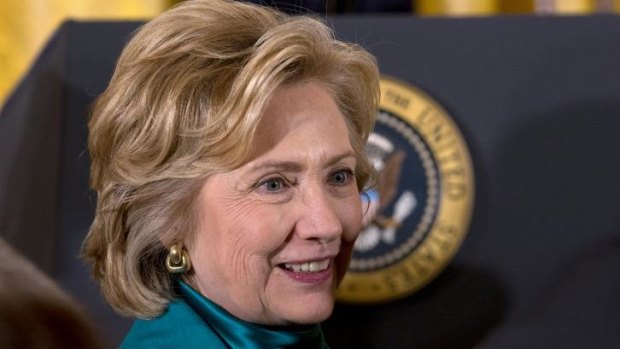 Next US President? Hillary Clinton has secured some heavyweight backing for the 2016 presidential race.