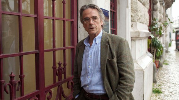 Trading places: Jeremy Irons in <i>Night Train to Lisbon</i>.