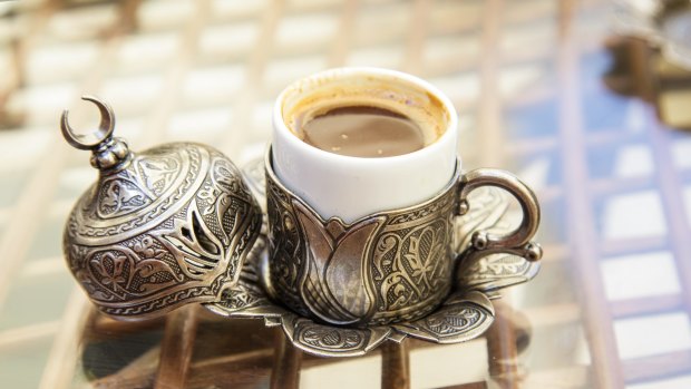Turkish coffee: The popularity of products that comply with the Koran have helped drive a 4.6 per cent gain in the SAMI Halal Food Index of shares this year.