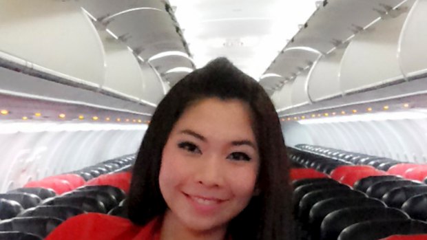 Lost: Khairunisa Haidar Fauzi, a trainee flight attendant on AirAsia flight QZ8501. 