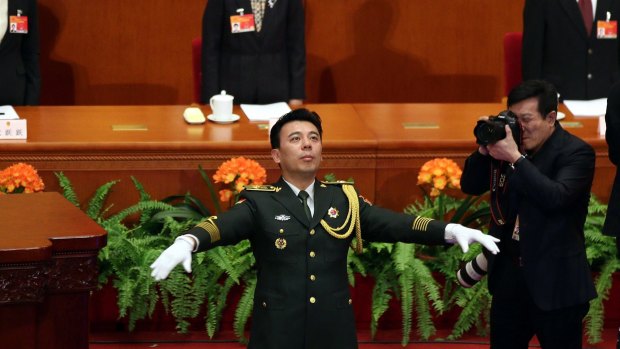 The state's attempts to conduct social media in China may not be as successful as the performances of the People's Liberation Army band.