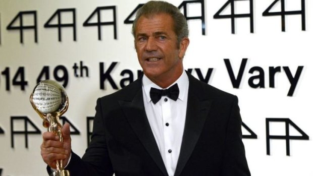 Mel Gibson appears to be scouting for locations in Australia to film.