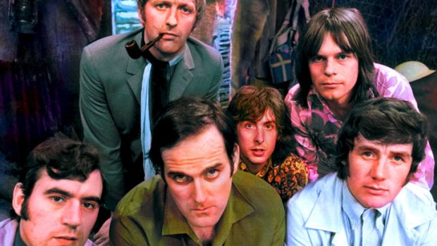 The cast of Monty Python.
