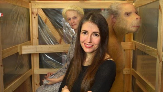 Patricia Piccinini in her Melbourne studio.