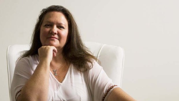 Gina Rinehart ... gave up her discretion to share the spoils as she saw fit.