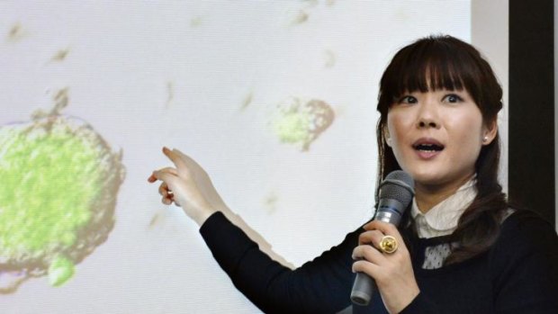 Haruko Obokata, who was mentored by Yoshiki Sasai. Dr Obokata's research on stem cells published in <em>Nature</em> was found to have been falsified.
