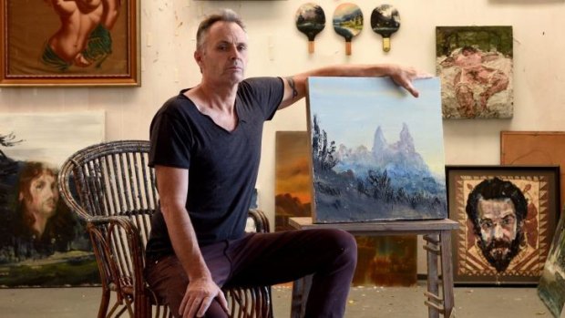 Thirroul artist Paul Ryan paints to music, and Texan singer Bill Callahan is a favourite background companion.