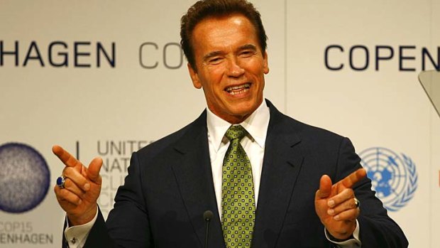 Meet and greet: Arnold Schwarzenegger.