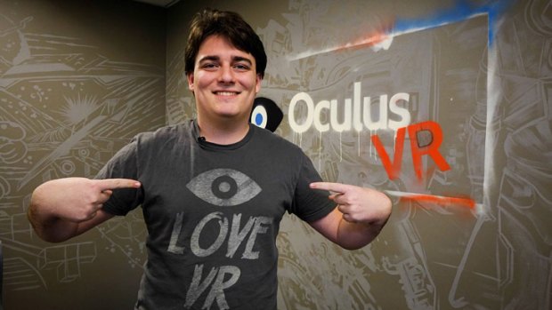 "This is the best shot virtual reality has ever had': Palmer Luckey, the 21-year-old co-founder of Oculus VR.