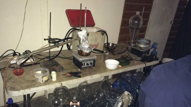 Tenants made a getaway from a Bullsbrook home, allegedly abandoning a home-made drug lab. File image.