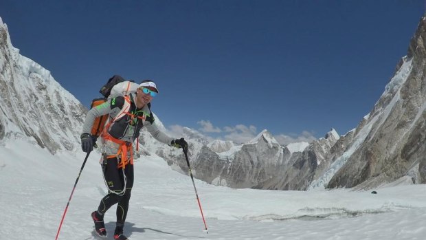 Swiss climber Ueli Steck posted this photo on Facebook days before he died.