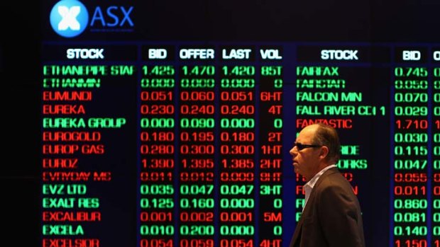 The Australian Stock Exchange ... order entry controls have been delayed.