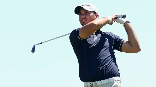 Tough situation: Jason Day prepares for the World Cup, which starts on Thursday.