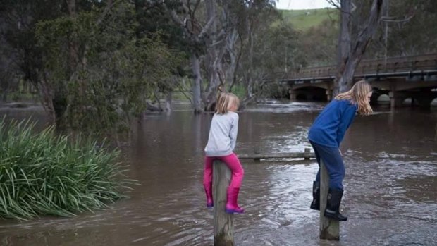 The Glenelg River broke its banks and caused flooding around Casterton earlier this month.