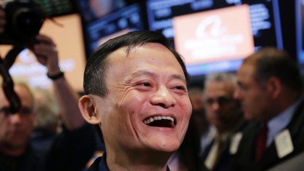 Alibaba's founder Jack Ma was all smiles during the company's record-breaking IPO at the New York Stock Exchange a year ago. But things haven't gone to plan.
