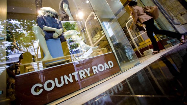 Country Road is one of the Australian fashion brands to record strong growth in online traffic.