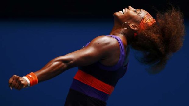 Serena Williams is number one with fans using the Australian Open online Fan Centre