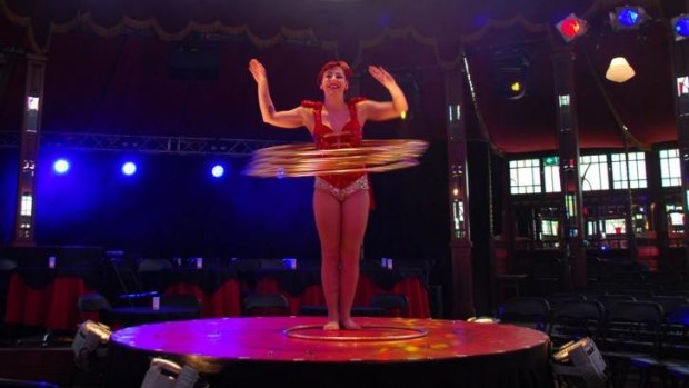 Australian performer Jess Love has toured with La Soiree for five years.