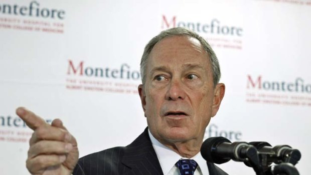 War on obesity ... Mike Bloomberg.