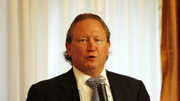 Andrew Forrest's disclosures are being examined closely.