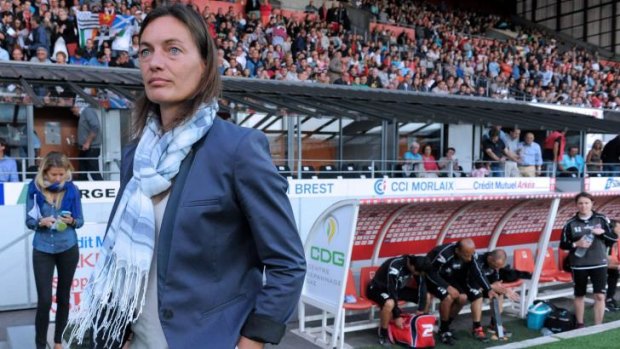 Clermont-Ferrand's French coach Corinne Diacre.
