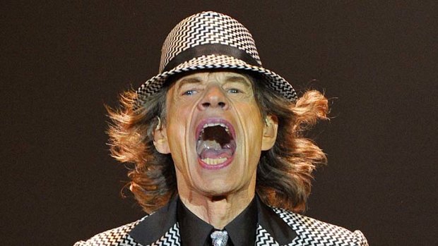 Mick Jagger performing in London last year.