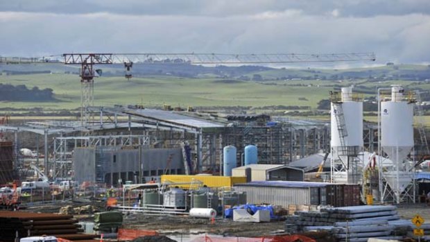 The desalination plant at Wonthaggi could be susceptible to climate change given its proximity to the coast.