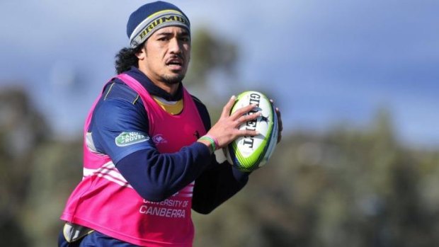 Joe Tomane is fit and ready to take on the Western Force at Canberra Stadium on Friday night.