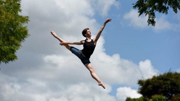 Harrison Lee, 15, back home in Castle Hill after winning the famed Prix de Lausanne.