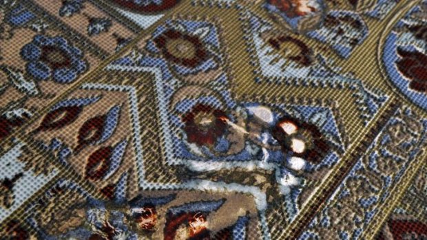 Ranamok 2014 winner: Kathryn Wightman's Carpet (detail).