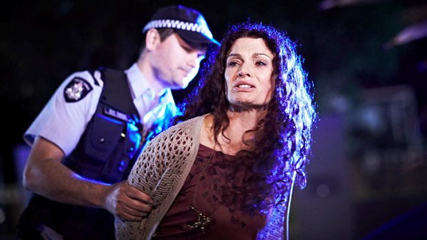 Danielle Cormack, right, stars as Bea Smith in <i>Wentworth</i>.