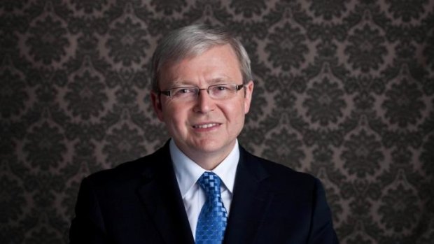 Mr 73 per cent: Former prime minister Kevin Rudd in 2009.