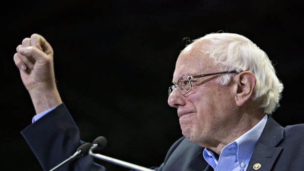 Senator Bernie Sanders, an independent from Vermont and 2016 Democratic presidential candidate, in Tampa, Florida, on Thursday. 