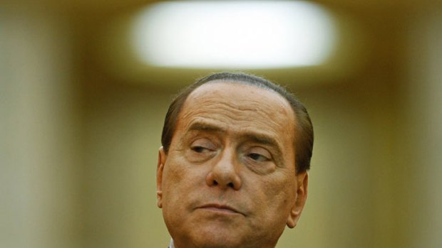 'Eight is not enough' ... Silvio Berlusconi.