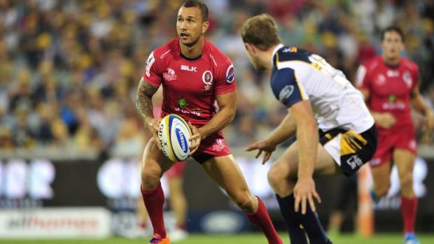 On song: Quade Cooper.
