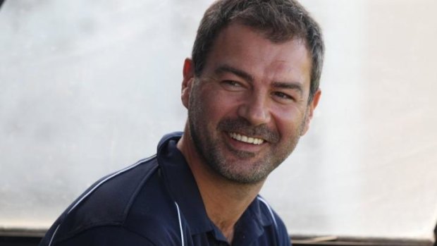 On the rise: Former Sydney FC skipper Mark Rudan has been earning his stripes coaching Sydney United.