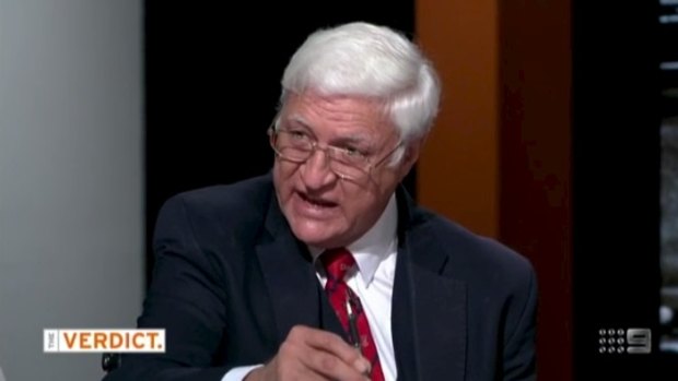 Queensland MP Bob Katter in furious debate with Mark Latham about gun control.