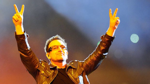 Measurable impact ... Bono earns kudos for his dedication to the cause of poverty eradication.