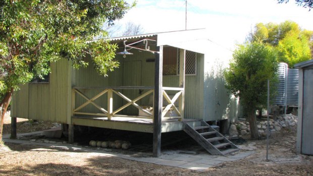 Wedge Island's holiday shacks are kept on rolling leases by the state government.