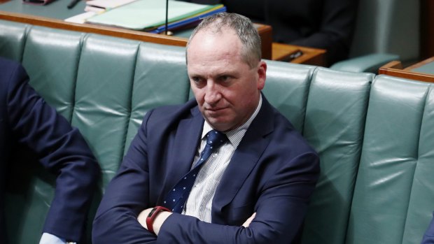 Barnaby Joyce's announcement that he would be referred to the High Court led to tit-for-tat political theatre.